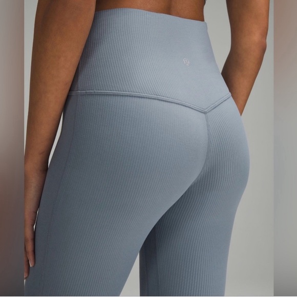 Lululemon | Align Ribbed Mini-Flare X-Short | Belgian Blue - Picture 3 of 13